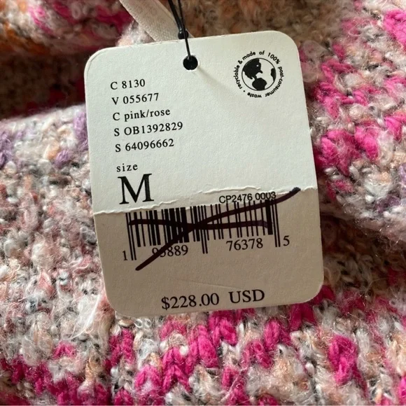 Free People - Forever Fairisle Dress in Strawberry Combo - Picture 7 of 7